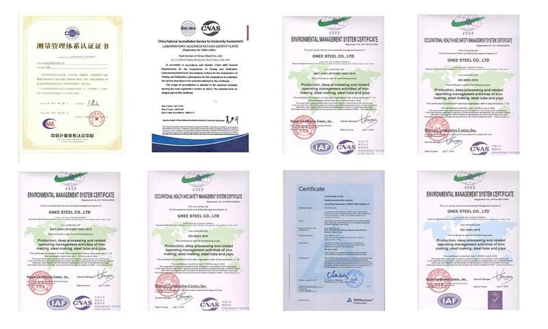 GNEE API Casing Threaded Certificate GNEE API Casing Threaded Certificate